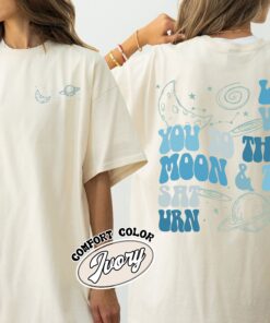i love you to the moon and saturn comfort color shirt swiftie vintage t shirt womens cute fan gift shirt rrei1