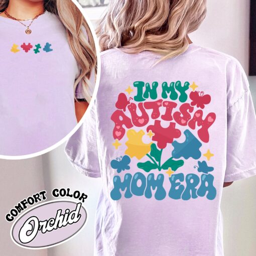 in my autism mom era vintage comfort colors t shirt neurodiversity affirming shirt autism awareness g1s4o
