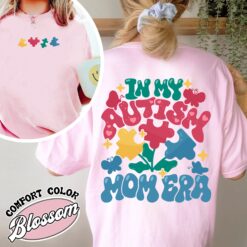 in my autism mom era vintage comfort colors t shirt neurodiversity affirming shirt autism awareness mejdz