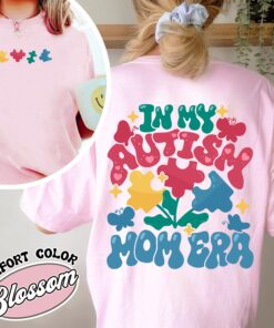 in my autism mom era vintage comfort colors t shirt neurodiversity affirming shirt autism awareness mejdz
