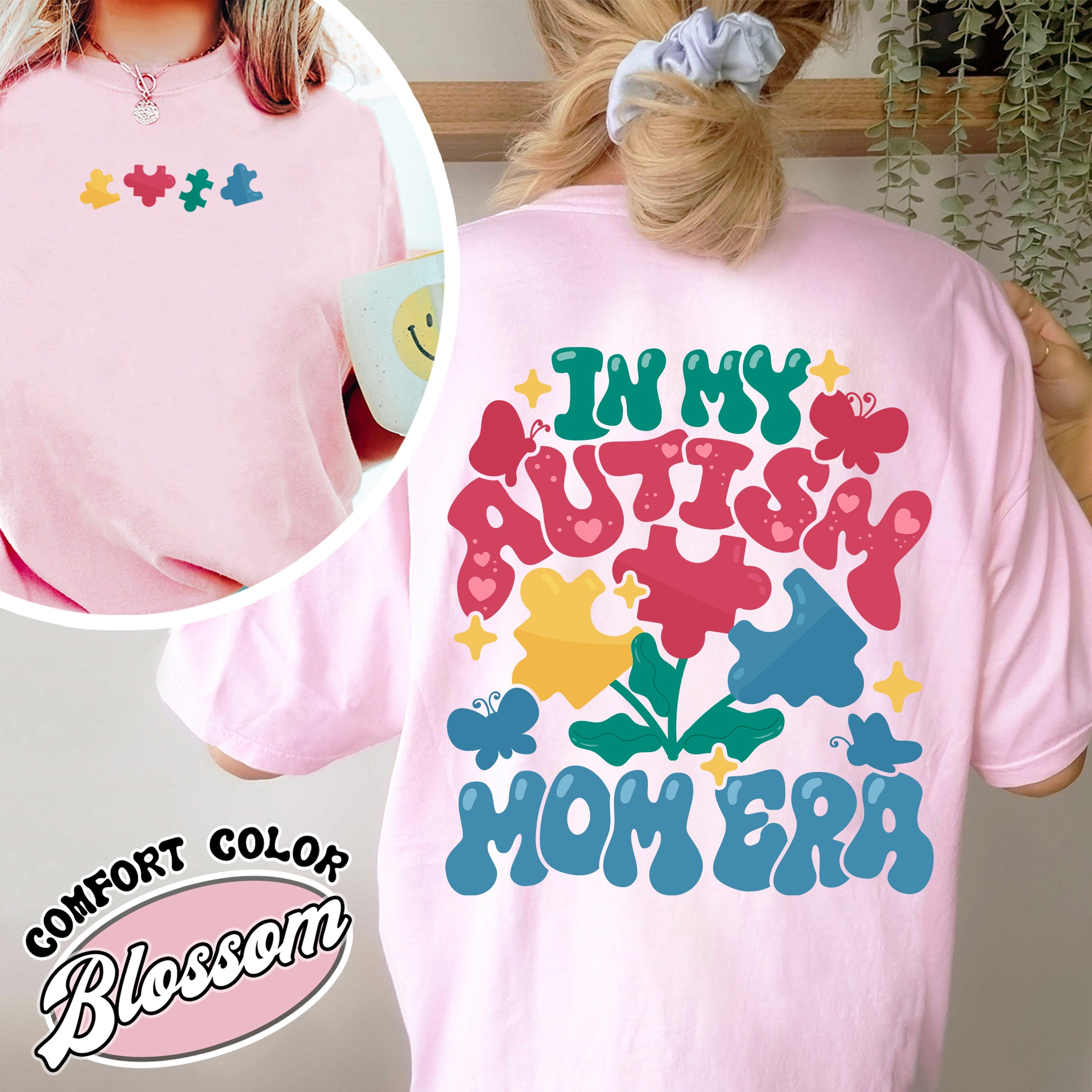 in my autism mom era vintage comfort colors t shirt neurodiversity affirming shirt autism awareness mejdz