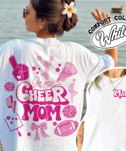 in my cheer mom era t shirt custom cheer mom vintage shirt football and cheer womens shirt qrjyg