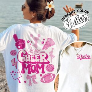 in my cheer mom era t shirt custom cheer mom vintage shirt football and cheer womens shirt qrjyg