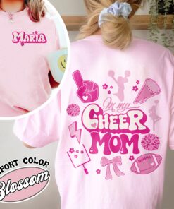 in my cheer mom era t shirt custom cheer mom vintage shirt football and cheer womens shirt upmve