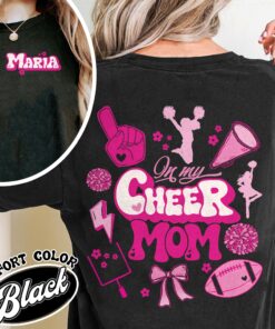 in my cheer mom era t shirt custom cheer mom vintage shirt football and cheer womens shirt vmqcm