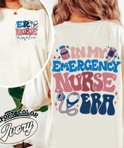 in my emergency nurse era comfort color shirt personalized emergency nurse vintage shirt womens department gift shirt 6unmb