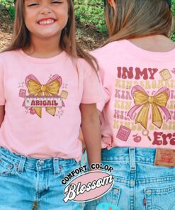 in my kindergarten era t shirt kindergarten boy vintage shirt womens back to school personalized shirt opcxr