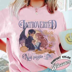 introverted reading shirt introverted book club vintage shirt womens romantasy readers society shirt aqsd6