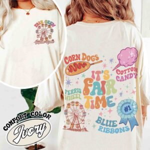 its fair time shirt carnival vintage shirt womens county fair shirt trsbv