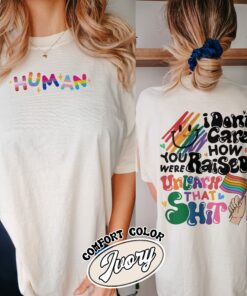 lgbt comfort colors shirt vintage equal rights pride month shirt womens anti racism t shirt llp6y