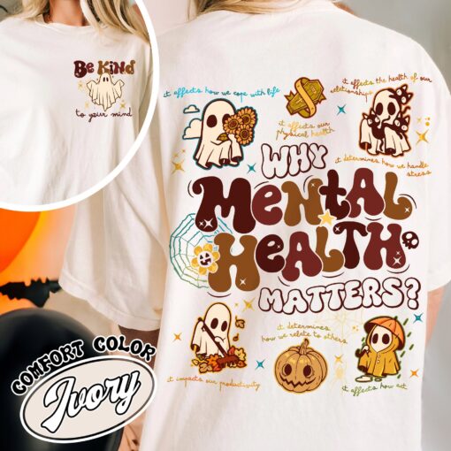 mental health halloween shirt vintage funny therapist halloween shirt womens school psychologist t shirt voboq