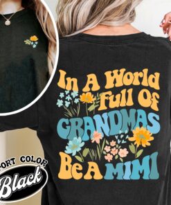 mimi comfort color shirt vintage cool grandma shirt womens mimi flower t shirt ocecu