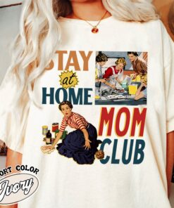 mom club comfort color shirt vintage stay at home mom club shirt womens mothers day t shirt lnhw9