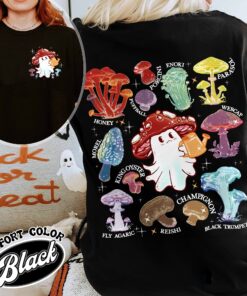 mystical mushroom shirt vintage magic mushroom t shirt womens spooky fall mushroom shirt qxtmx