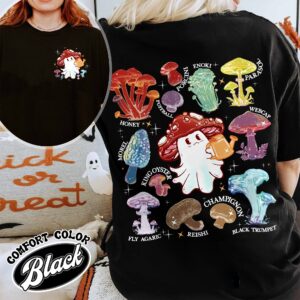 mystical mushroom shirt vintage magic mushroom t shirt womens spooky fall mushroom shirt qxtmx