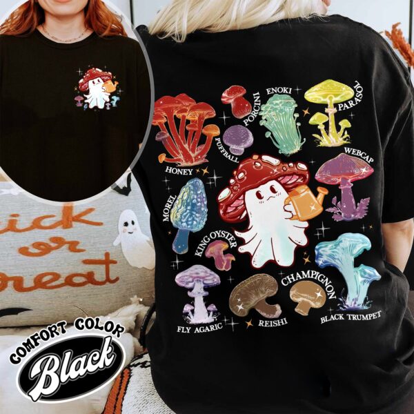 mystical mushroom shirt vintage magic mushroom t shirt womens spooky fall mushroom shirt