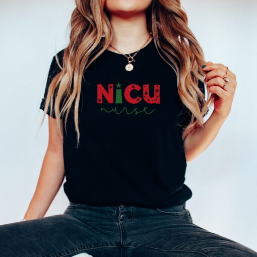 nicu nurse christmas shirt with funny design for holiday celebrations and unique nicu apparel 4mtzu