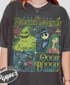 nightmare on main street comfort colors shirt vintage haunted mansion t shirt womens retro halloween fall shirt 7cvqu