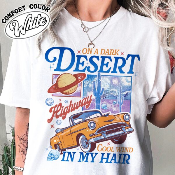 on a dark desert highway t shirt vintage adventure t shirt womens travel and hiking shirt 6gd0g