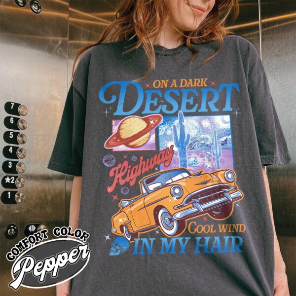 on a dark desert highway t shirt vintage adventure t shirt womens travel and hiking shirt d0osi