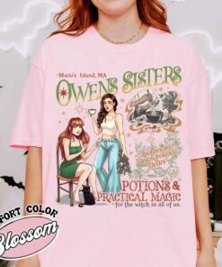 owens sisters apothecary shirt vintage witchy halloween shirt womens fall apothecary t shirt yilpx