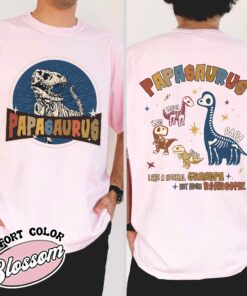 papasaurus shirt vintage personalized fathers day t shirt womens custom papasaurus gift shirt twpix