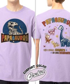 papasaurus shirt vintage personalized fathers day t shirt womens custom papasaurus gift shirt yyzzv