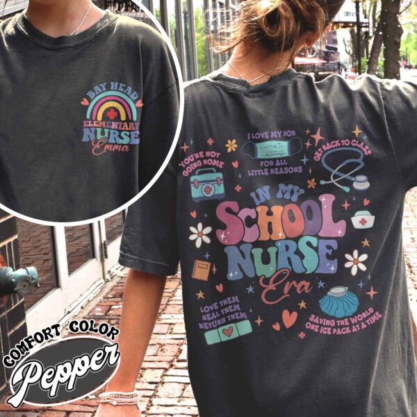 personalized school nurse shirts vintage nursing school t shirt womens custom nurse gift t shirt myy9s