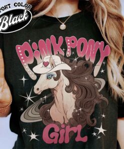 pink pony girl comfort colors shirt vintage queer pop music fan shirt womens unicorn drag queen culture shirt gvwhw