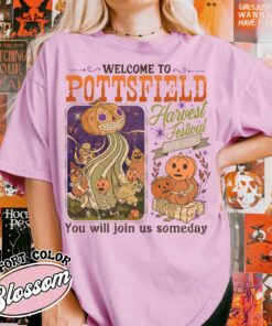 pottsfield harvest festival shirt vintage pumpkin carver t shirt womens skeleton autumn harvest halloween shirt qwna5