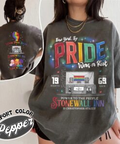 pride month comfort color t shirt vintage lgbtq pride was a riot t shirt womens stonewall inn shirt qre0c