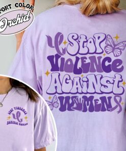 purple ribbon comfort color shirt vintage domestic violence awareness t shirt womens purple ribbon gift shirt skgio