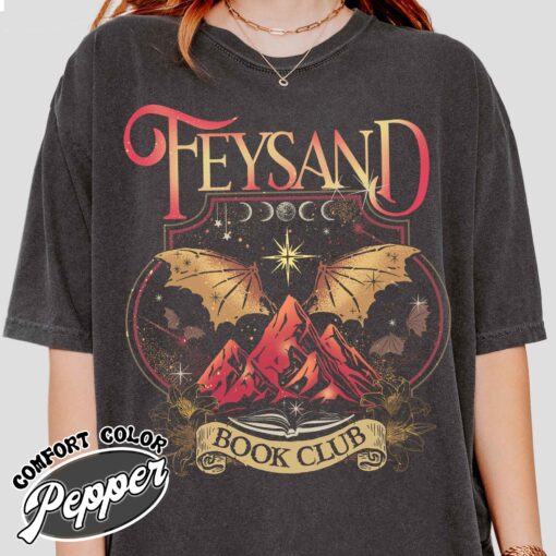 rhys and feyre acotar book club comfort colors shirt vintage velaris city of starlight womens court of dreams t shirt gf8a8