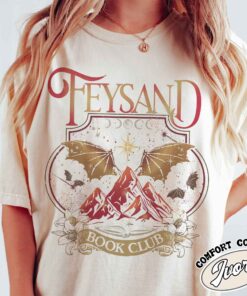 rhys and feyre acotar book club comfort colors shirt vintage velaris city of starlight womens court of dreams t shirt jbtce