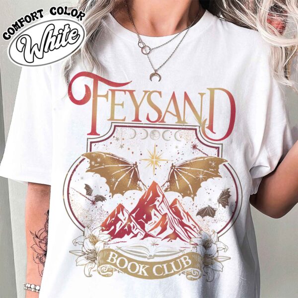 Rhys And Feyre Acotar Book Club Comfort Colors Shirt