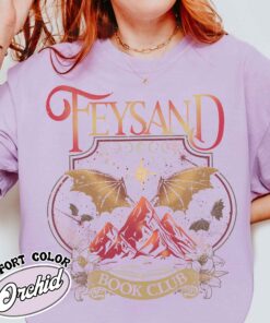 rhys and feyre acotar book club comfort colors shirt vintage velaris city of starlight womens court of dreams t shirt rsduq