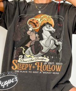 sleepy hollow shirt vintage sleepy hollow halloween t shirt headless horseman womens tee bgfx4