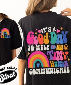 speech therapy comfort color shirt vintage speech therapist womens tiny humans medical t shirt c458z