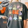 Speech Therapy SLP Halloween - Vintage Speech Therapist Spooky Halloween Womens T-Shirt