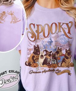 spooky dog mom shirt vintage halloween ghost dog womens t shirt trick or treat dog tee ikxxd