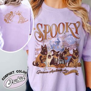 spooky dog mom shirt vintage halloween ghost dog womens t shirt trick or treat dog tee ikxxd