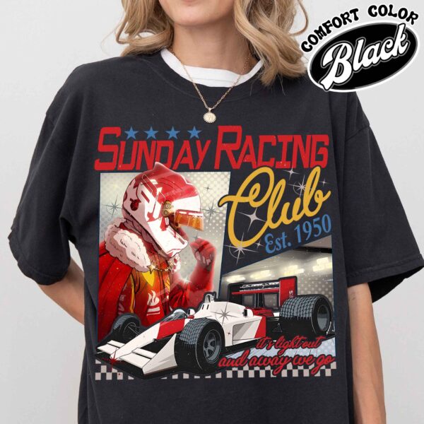 sundays racing club shirt vintage formula 1 womens sunday racing club t shirt 6481z