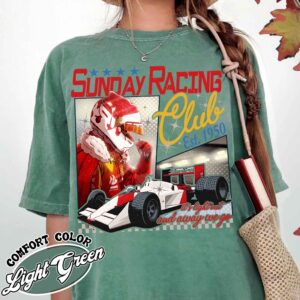 sundays racing club shirt vintage formula 1 womens sunday racing club t shirt x693l