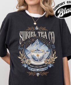 suriel tea co vintage acotar book lover womens suriel tea t shirt 1qp57