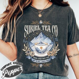 suriel tea co vintage acotar book lover womens suriel tea t shirt 78agt