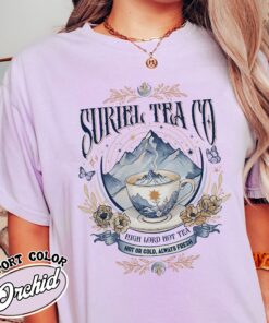 suriel tea co vintage acotar book lover womens suriel tea t shirt grz6t