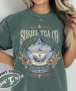 suriel tea co vintage acotar book lover womens suriel tea t shirt jhkah