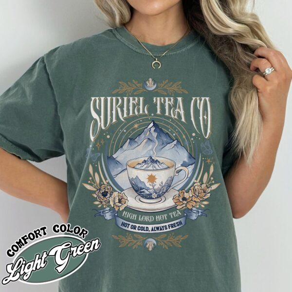 suriel tea co vintage acotar book lover womens suriel tea t shirt jhkah