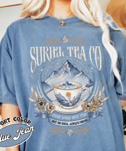 suriel tea co vintage acotar book lover womens suriel tea t shirt surru