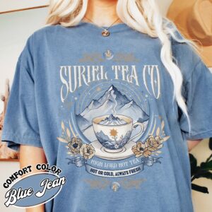 suriel tea co vintage acotar book lover womens suriel tea t shirt surru